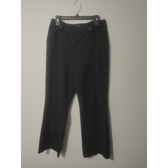 Christopher & Banks Pants - Women's Christopher & Banks Black Petite Bootcut Trousers Size 8P